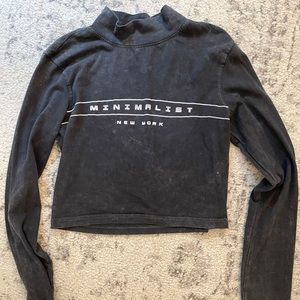 Missguided Longsleeve Minimalist Tee